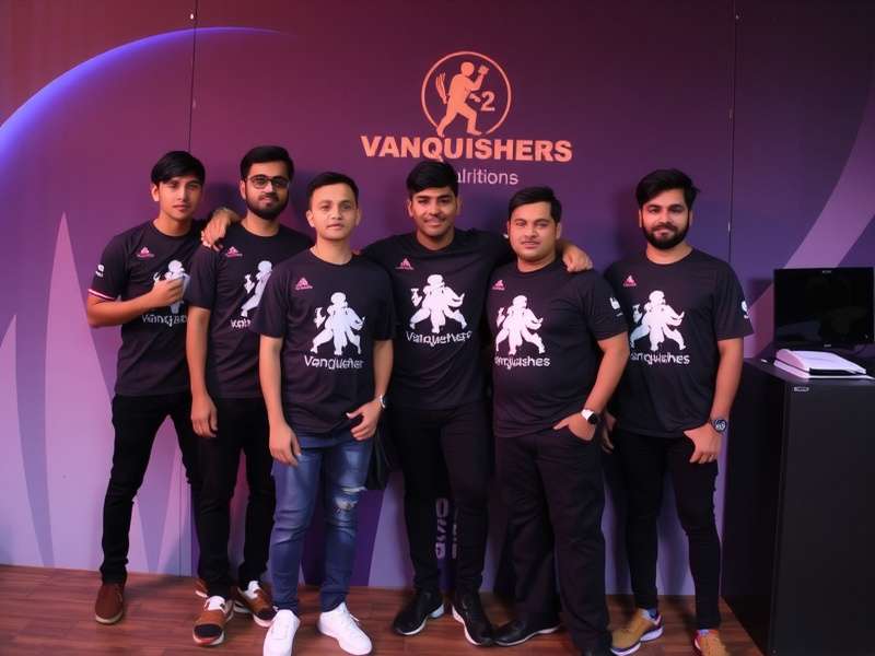 Indian CSGO Vanquishers Team Photo